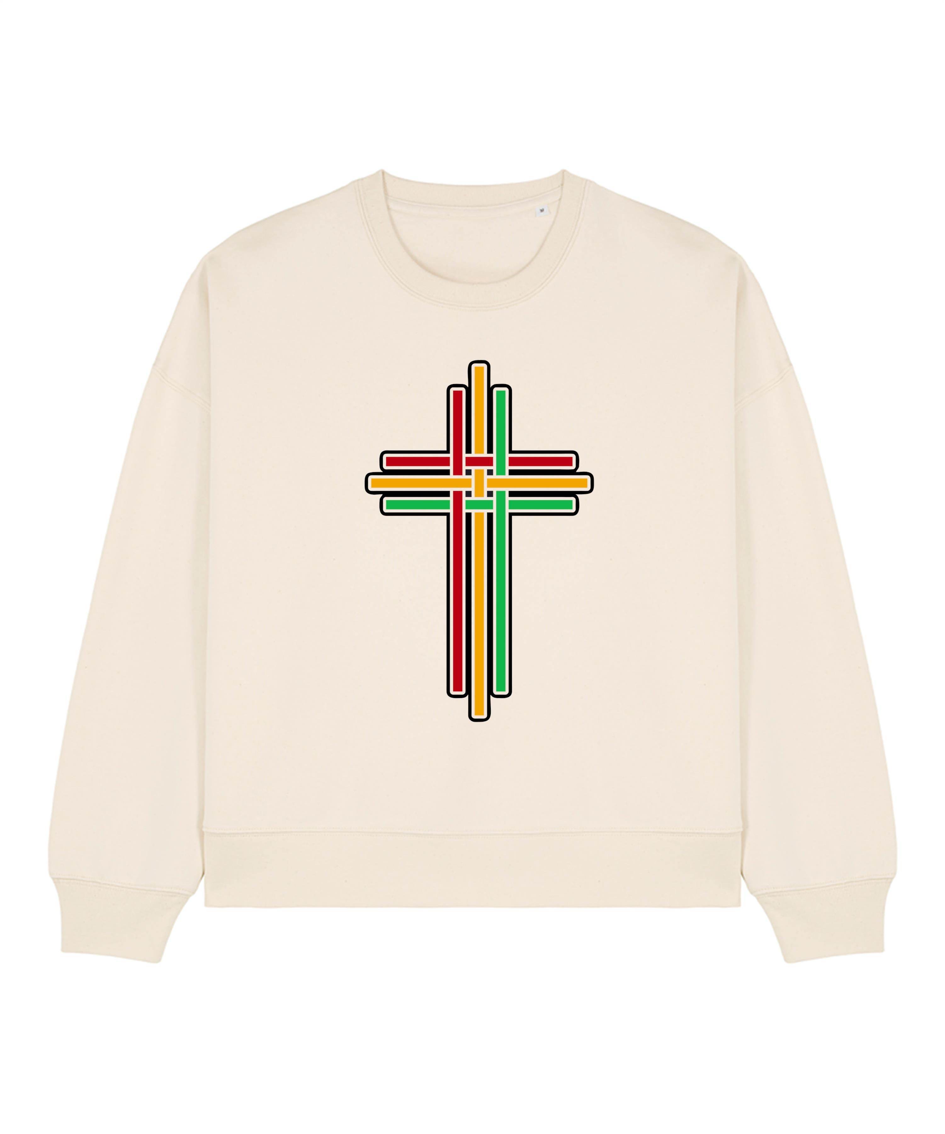 Faith Multicoloured Cross Sweatshirt