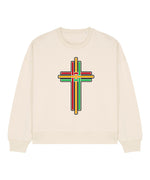 Faith Multicoloured Cross Sweatshirt