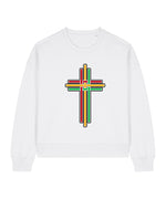 Faith Multicoloured Cross Sweatshirt