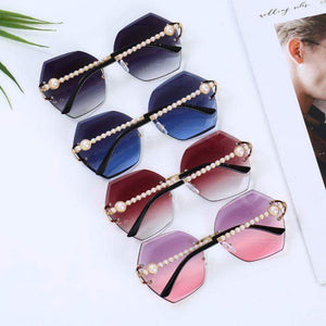 Blue Pearl Sunglasses-The Fine Girl Boutique-sunglasses